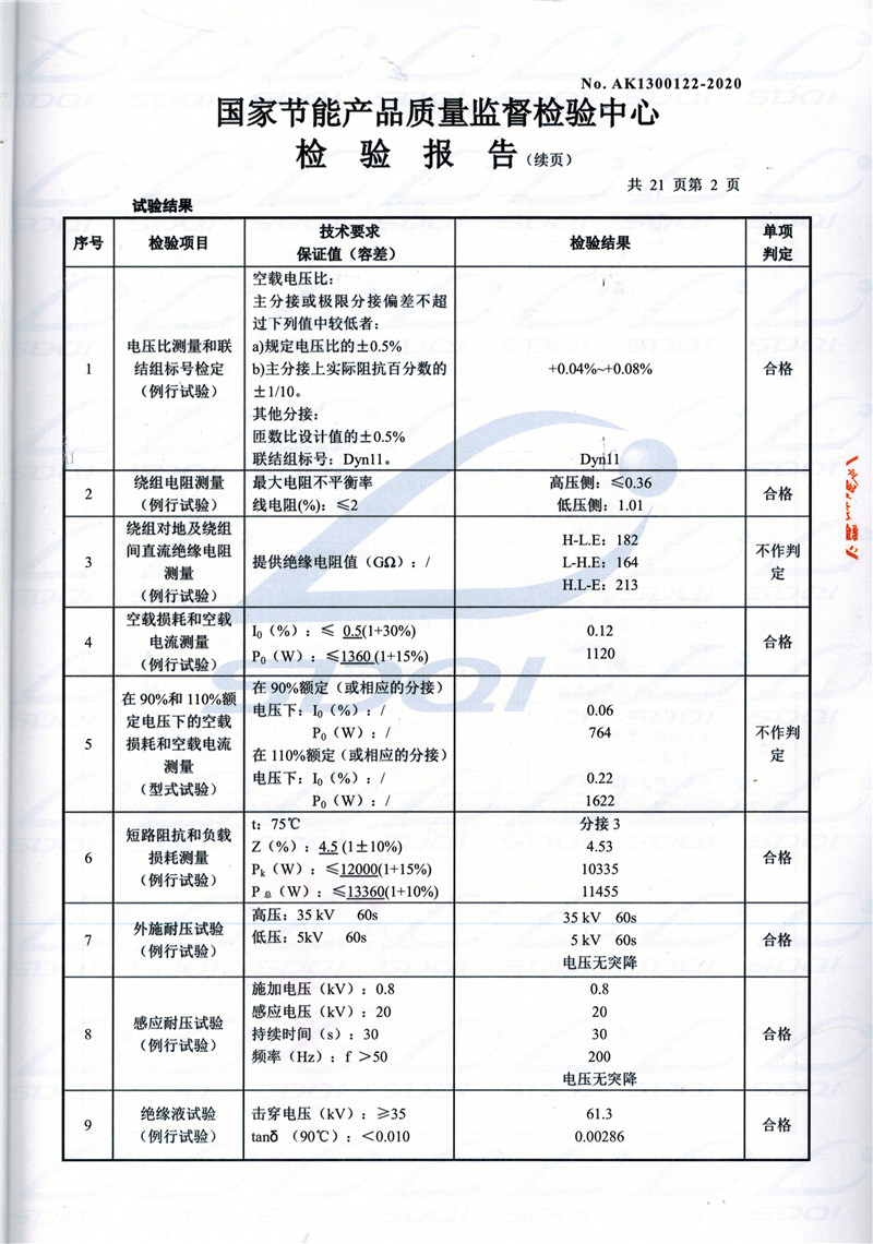 高低压试验报告-S11-1250岚县岚县岚县油浸式变压器-2.jpg